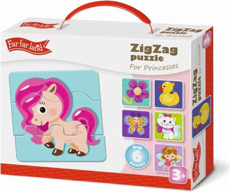 ZigZag puzzle - Pro princezny