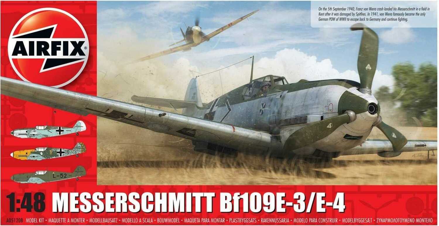 Classic Kit letadlo A05120B - Messerschmitt Bf109-3 / E-4 (1:48)