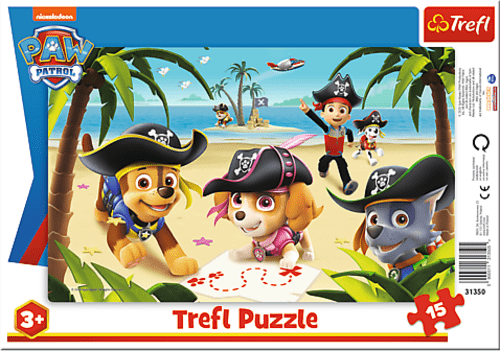 Trefl Puzzle 15 dílků Kamarádi z Lábkova patroly