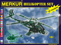 Stavebnica Merkur Helikopter set