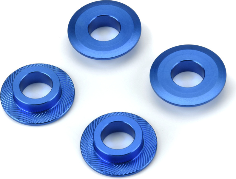 Pro-Line podložka disku 1:5 hliníková modrá (4)