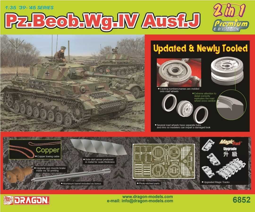Model Kit military 6852 - Pz.Beob.Wg.IV Ausf.J (PREMIUM) (1:35)