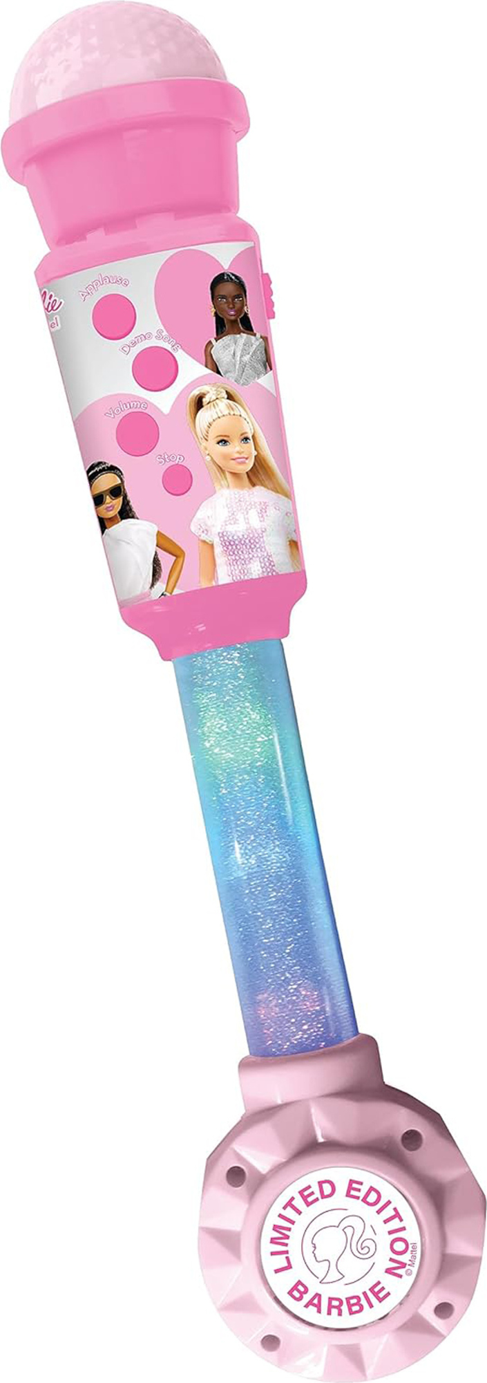 Svítící trendy mikrofon Barbie s melodiemi