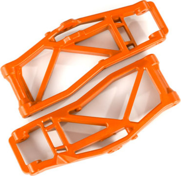 Traxxas rameno podvozku dolní oranžové (2) (pro WideMaxx)