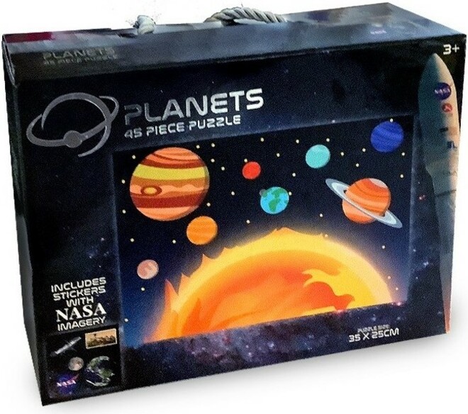 NASA puzzle 35x25cm 45ks v krabičce