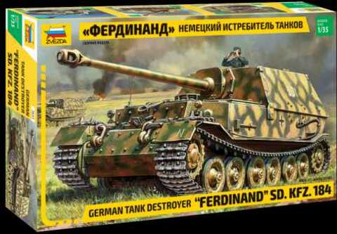Model Kit tank 3653 - Sd.Kfz.184 "Ferdinand" (1:35)