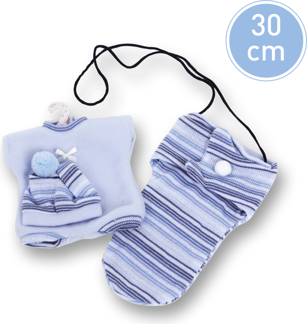 Llorens VRN30-007 oblečení pro panenku miminko velikosti 30 cm