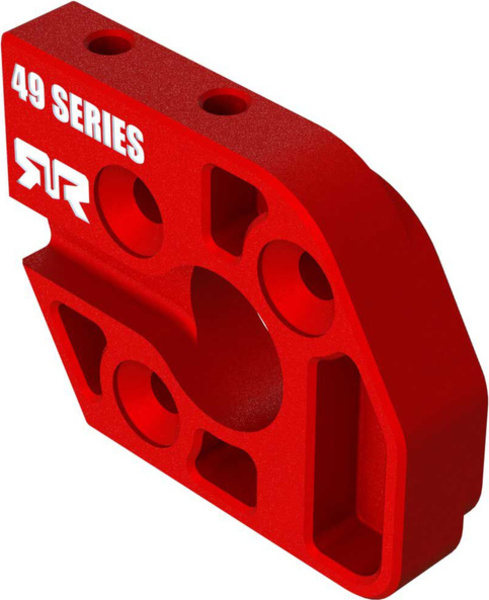 Arrma lože motoru 49 Series hliník, červené