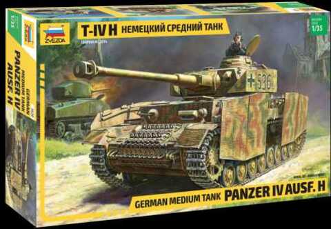Model Kit tank 3620 - Panzer IV Ausf.H German Medium Tank (1:35)