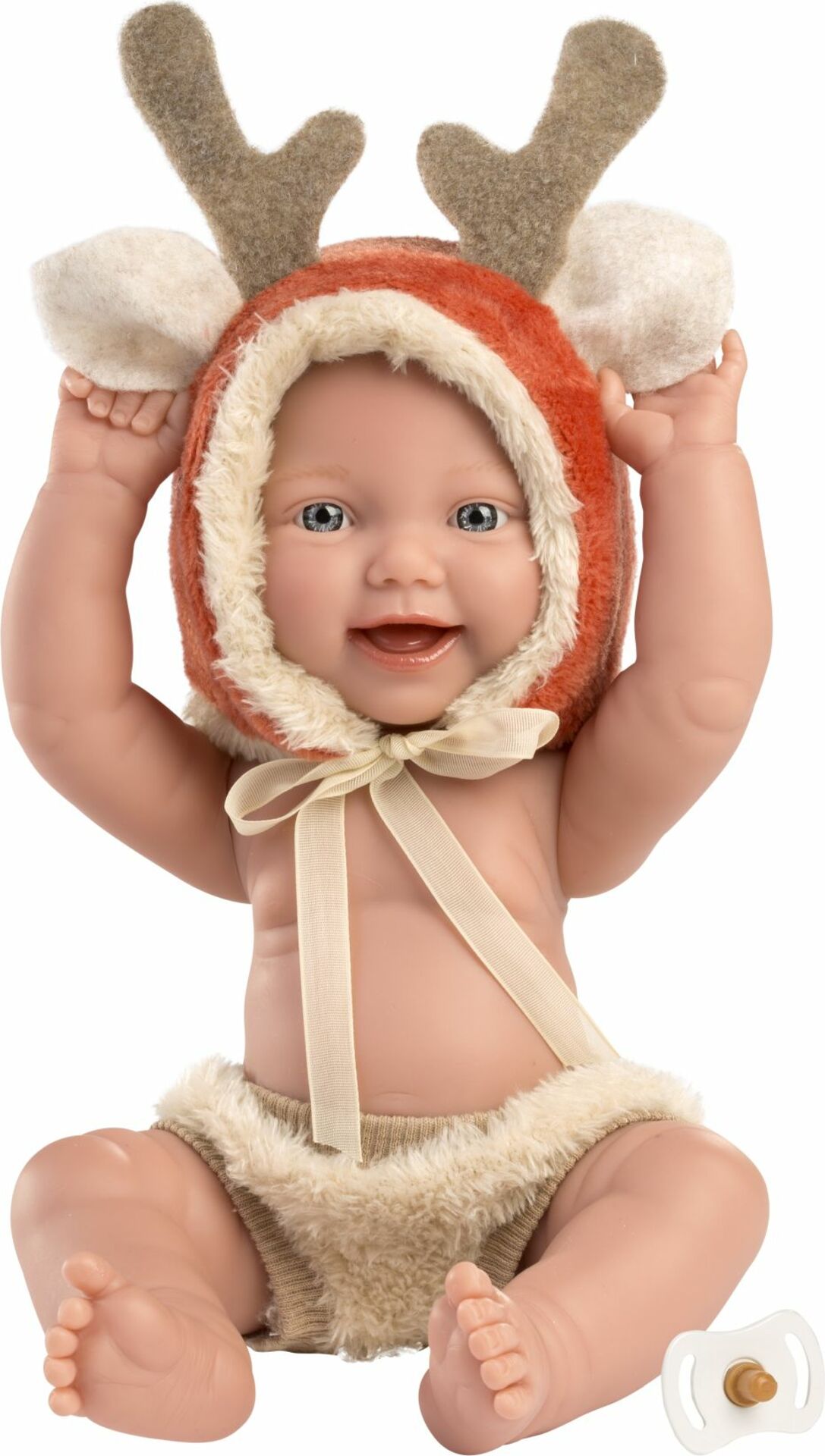Llorens 63202 NEW BORN CHLAPEK - realistická panenka s celovinylovým tělem - 31
