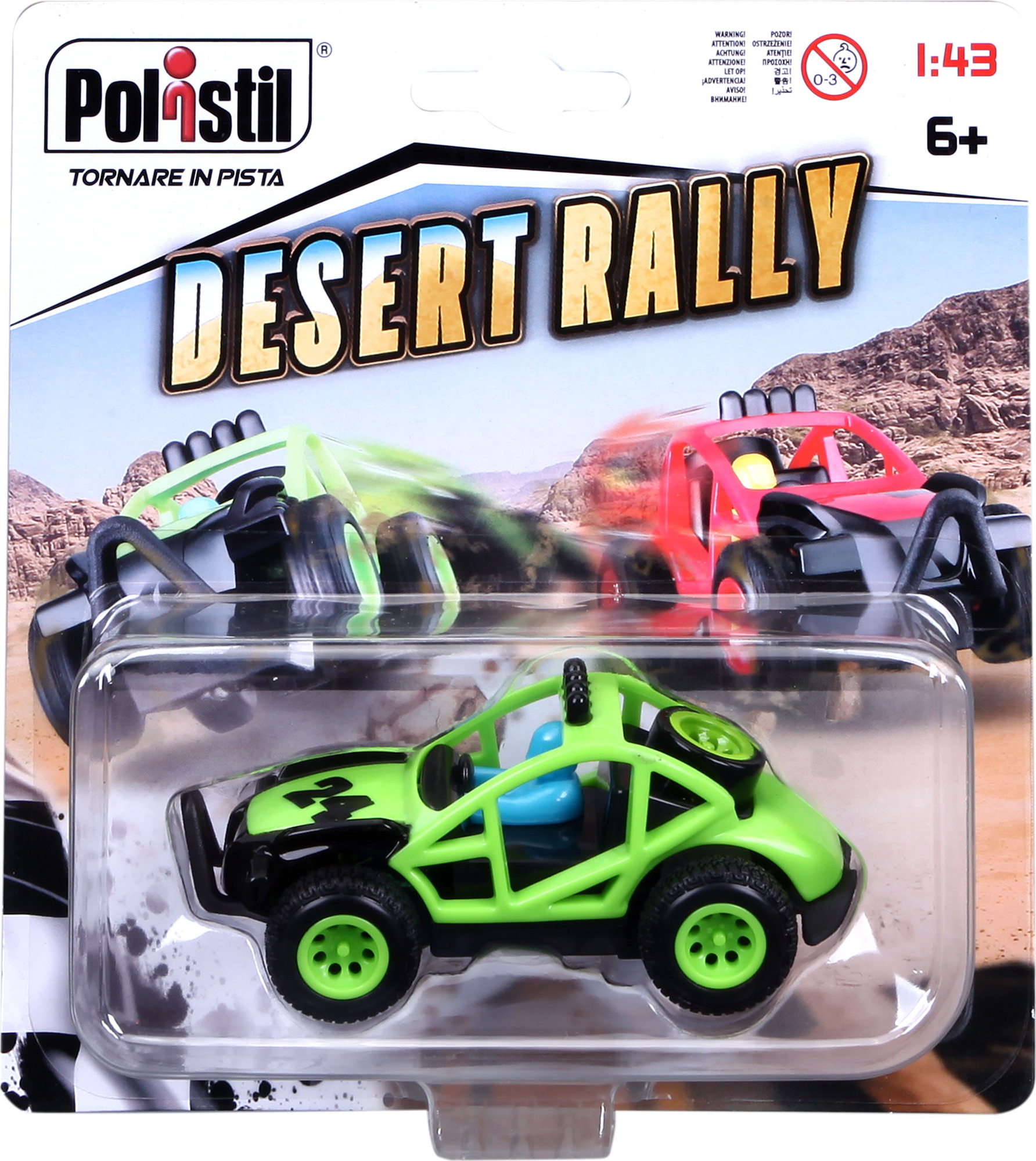 Pólisti Desert Rally, GREEN 1:43
