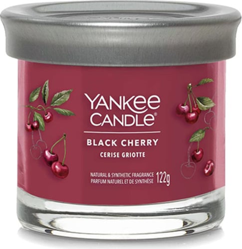 Yankee Candle, Zralé třešně, Svíčka ve skleněném válci 122 g