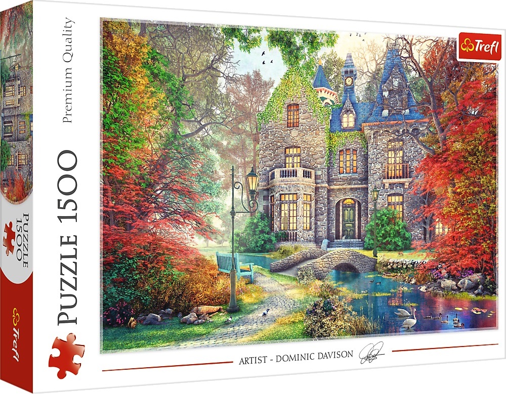 Trefl Puzzle 1500 - Podzimní zámeček