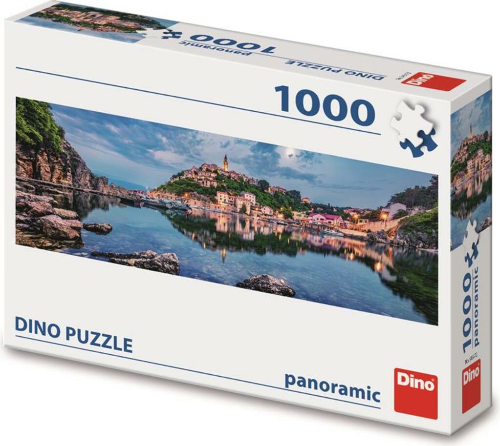 Dino OSTROV KRK 1000 panoramic Puzzle