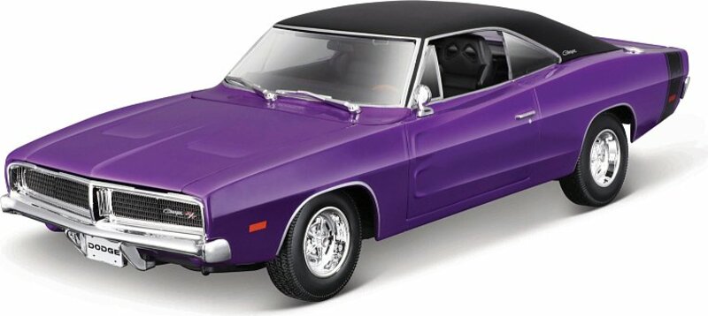 Maisto - 1969 Dodge Charger R/T, fialový, 1:18