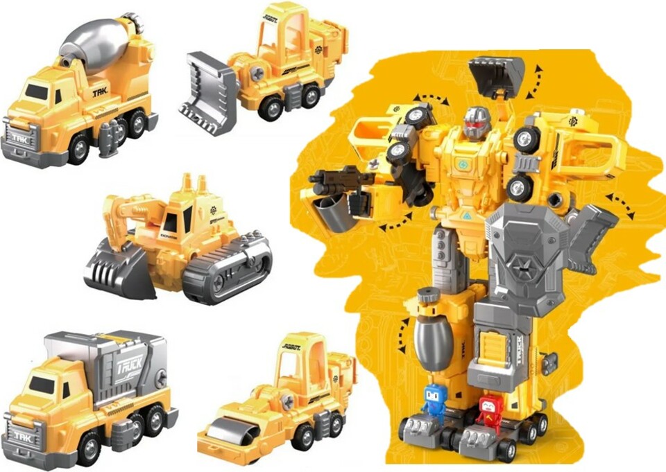 MAGBUILDER Malý kutil Transformers šroubovací stavebnice 51 dílů