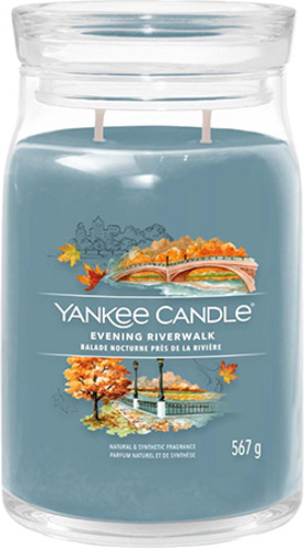 Yankee Candle, Večerní procházka u řeky, Svíčka ve skleněné dóze 567 g