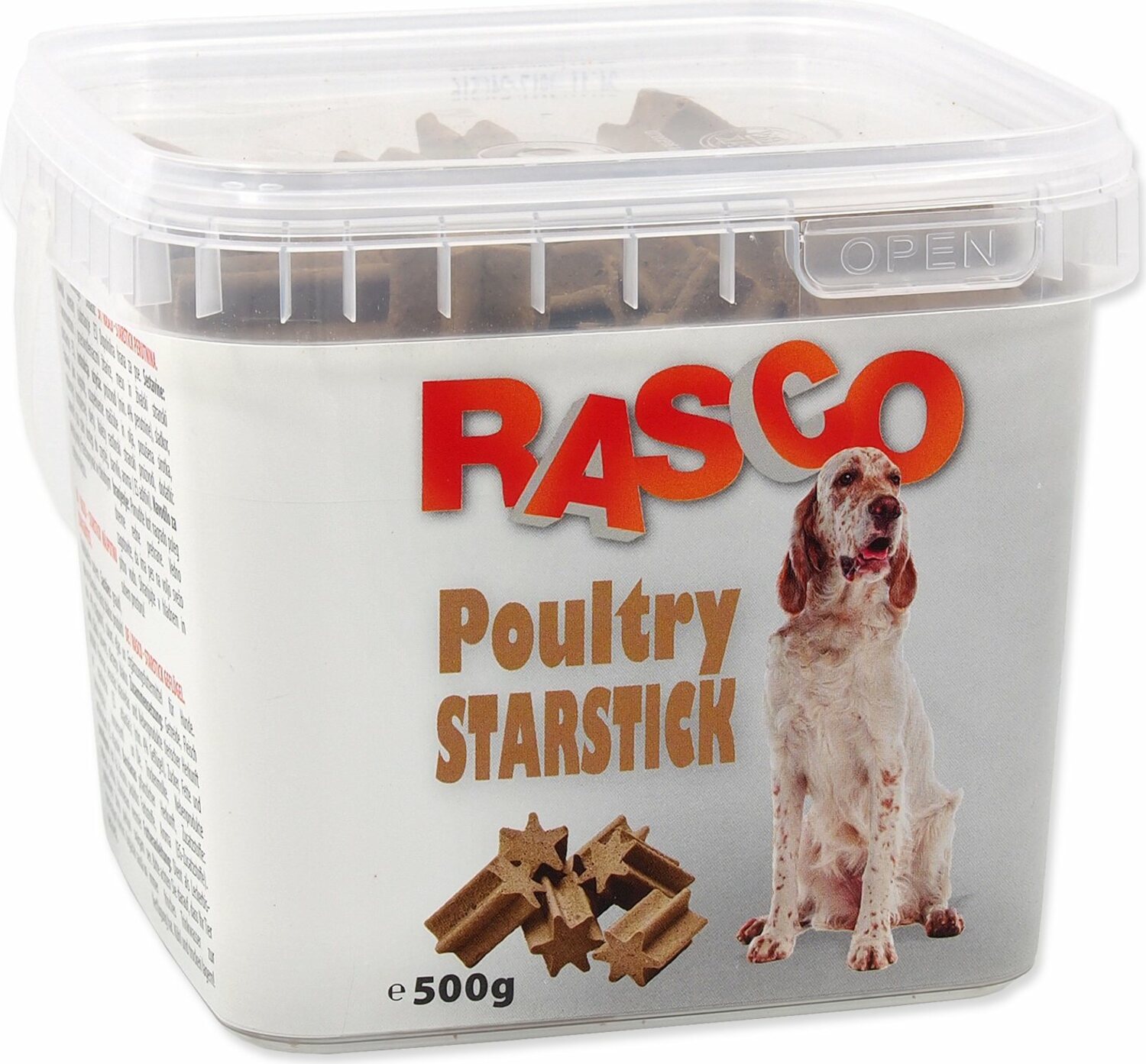 Pochoutka Rasco starStick drůbeží 2,5cm 500g