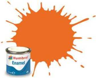HUMBROL barva email AA0046 - No 46 Orange - Matt - 14ml