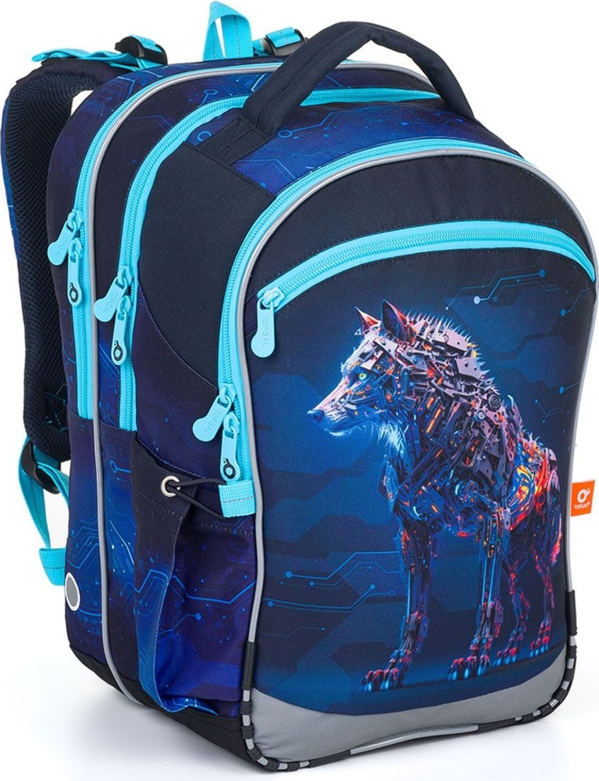 Školní batoh s vlkem Topgal COCO 24016