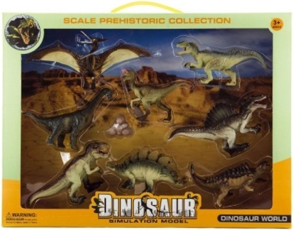 Dinosaurus plast 8ks