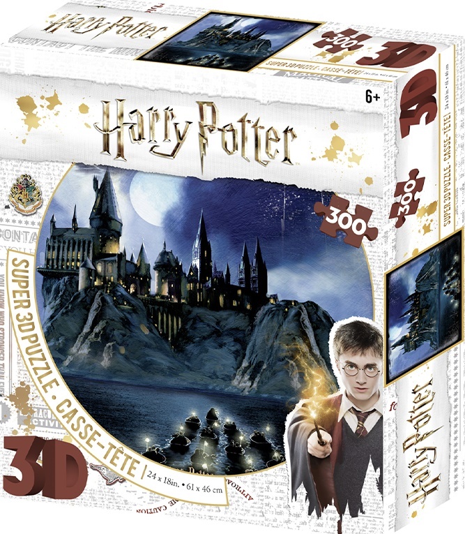 3D PUZZLE - Harry Potter - Bradavice 300 ks