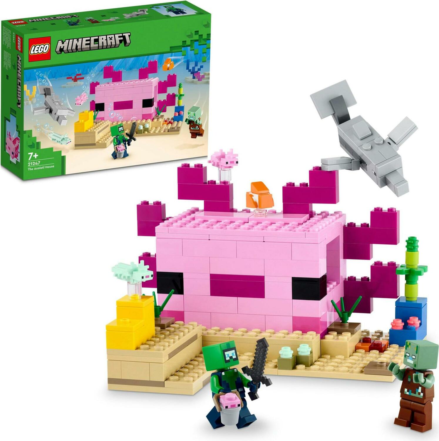 LEGO® Minecraft® 21247 Dům axolotlů