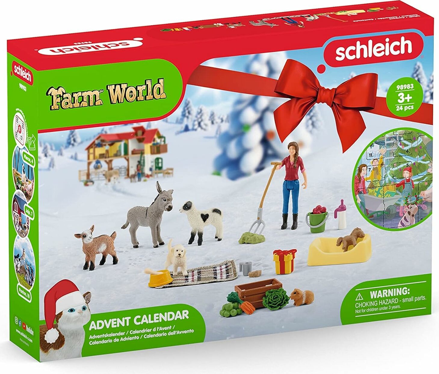 Schleich Adventní kalendář Farm World Schleich 2023