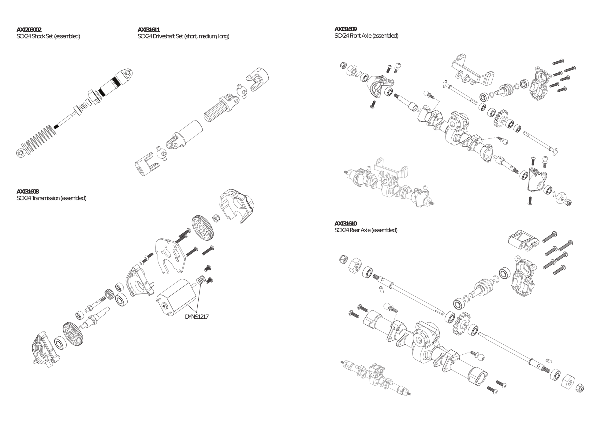 driveshafts