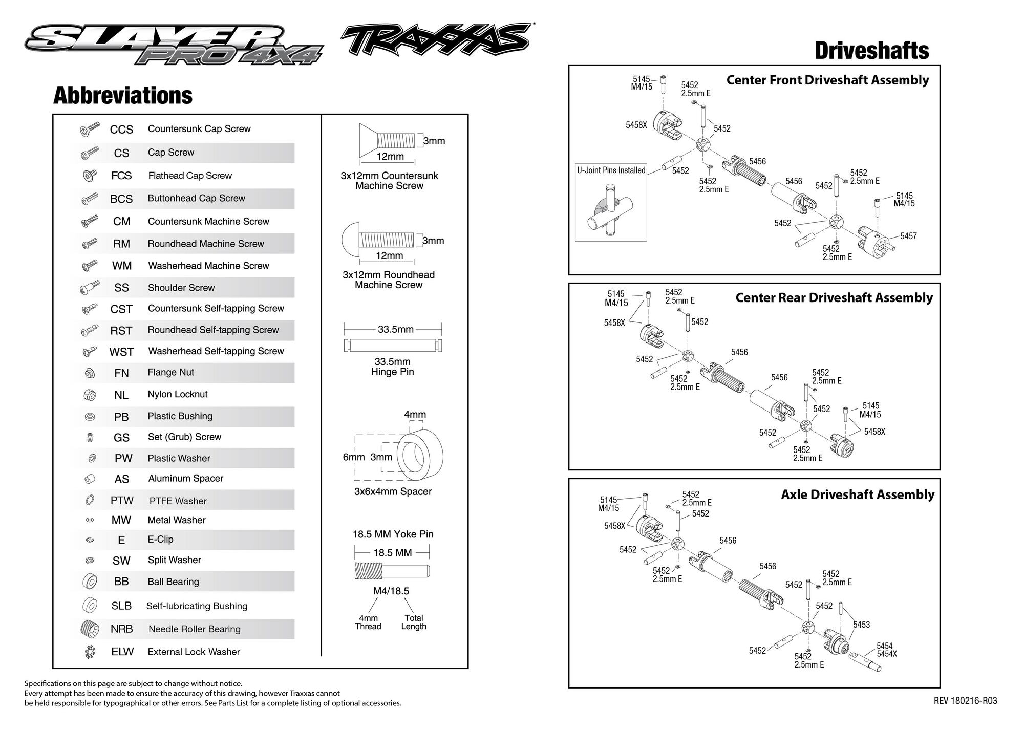 driveshafts
