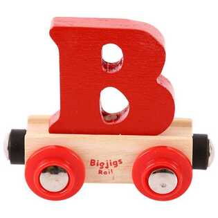 Bigjigs Rail – Vagone Merci In Legno – Compatibile Con Altri Binari