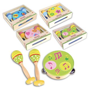 Bontempi Maracas in legno 562010 - STRUMENTI MUSICALI PER BAMBINI