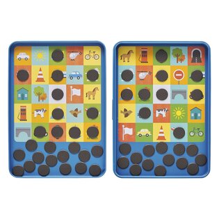 Petit Collage – Set Da Gioco Frances La Volpe Con Mobili 3D E Mini Libro – Gioco Immaginativo Per Bambini