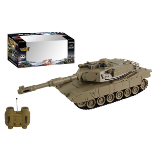 Carro Armato Telecomandato 1/24 Scale 2.4 GHz - Con Luci, Fumo E Suoni, Per Battaglie Multiplayer, Adatto Da 6 Anni In Su