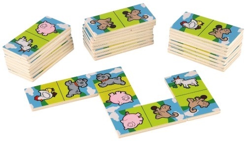 Domino Meine ersten Tiere Kinderspiele RajSpielzeug.de