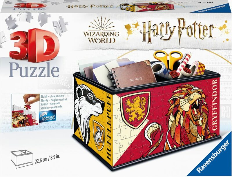 Ravensburger Scatola portaoggetti con coperchio Harry Potter 216 pezzi - 3D  Puzzle