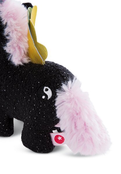 NICI- Portachiavi Unicorno Rainbow Yin 10cm, Tinta Unita, Colore  Nero/Multicolore, 10 cm, 47370 : : Giochi e giocattoli