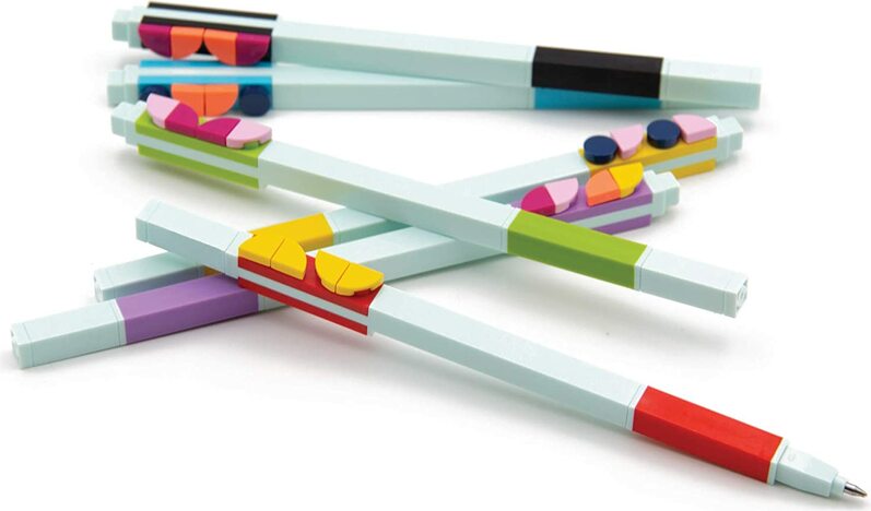 Penne gel LEGO® DOTS, mix di colori - 6 pz - Attrezzatura