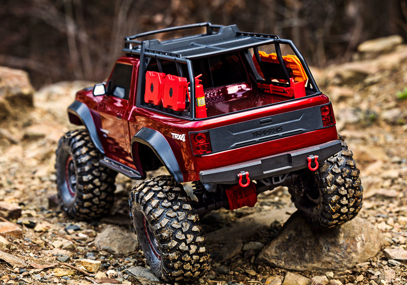 Traxxas TRX-4 Sport High Trail Edition 1:10 RTR rot - Expedition
