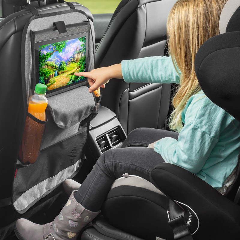 Auto Rücksitz Organizer mit Touch Screen Tablet Halter + 9