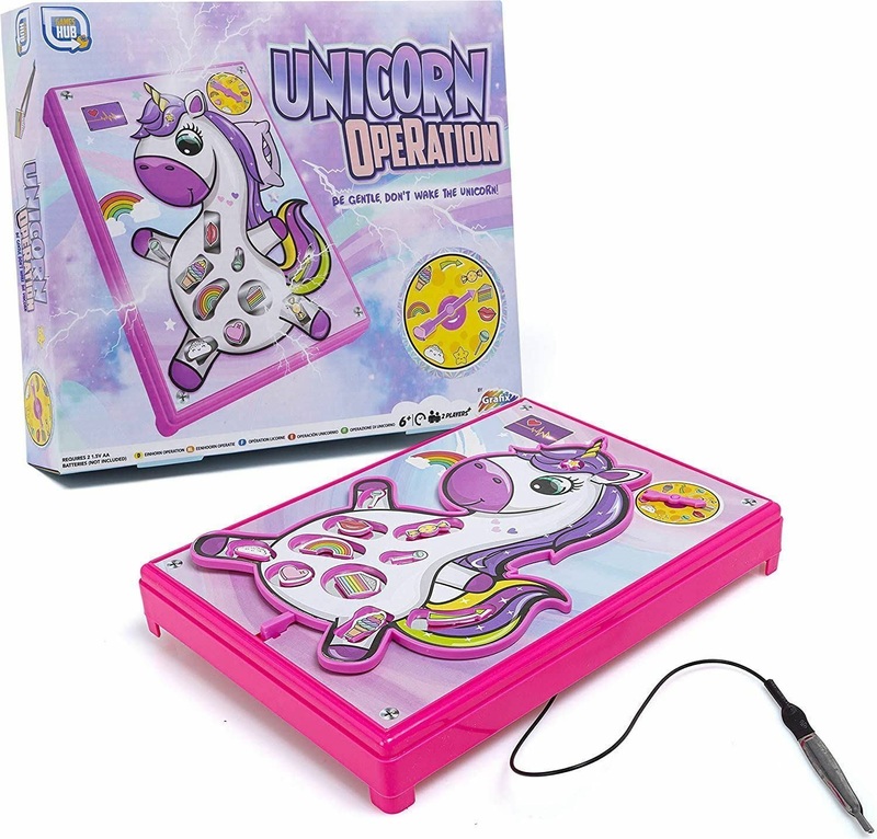 Funzionamento Unicorno: gioco alimentato a batteria con cicalino - Giochi  per bambini