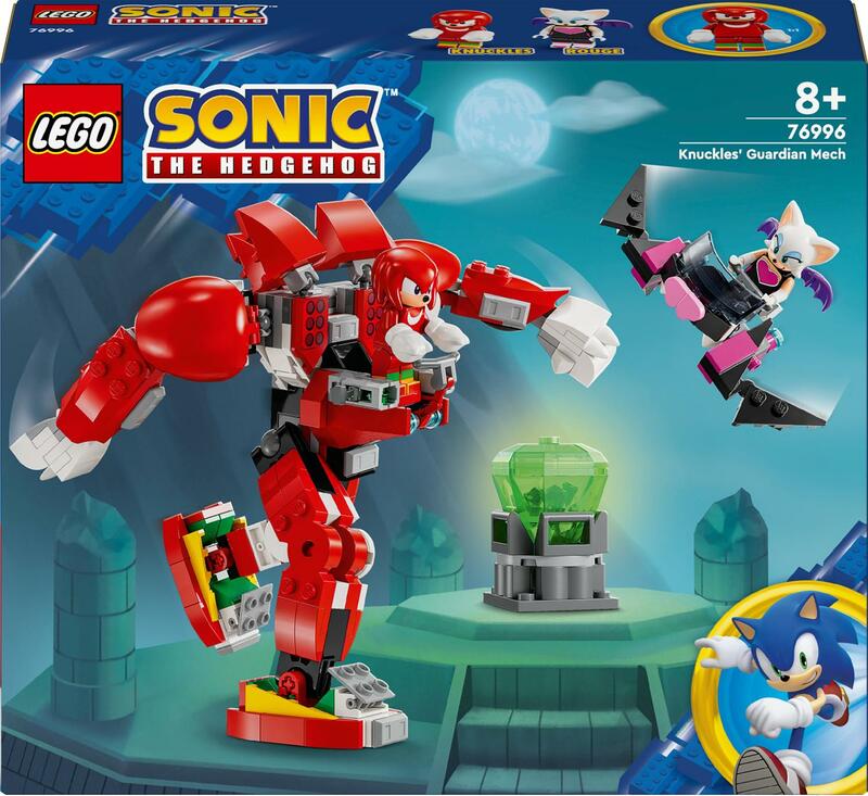 LEGO® Sonic 76996 Knuckles e il suo robot guardiano - LEGO® Sonic the  Hedgehog™
