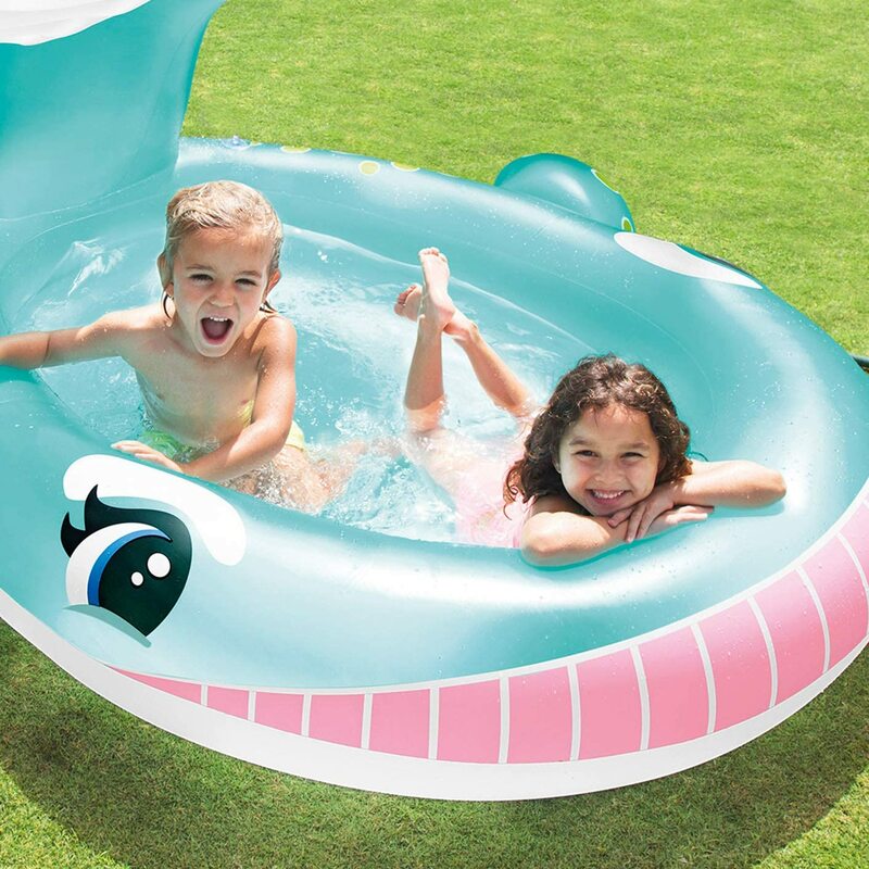 Intex 57440 Piscina per bambini Whale con doccia - Piscine per