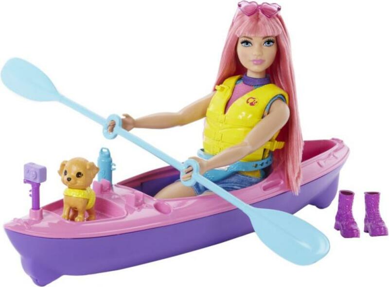 Mattel Dreamhouse Barbie Reise Puppe Daisy mit ZubehörPuppen Spielset ab 3 J. 