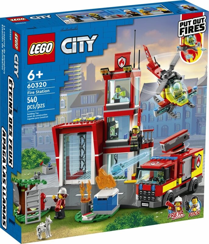 LEGO 10 Feuerwehrmänner mit Werkzeug Feuerwehr Figuren Männchen Serie Figur City 