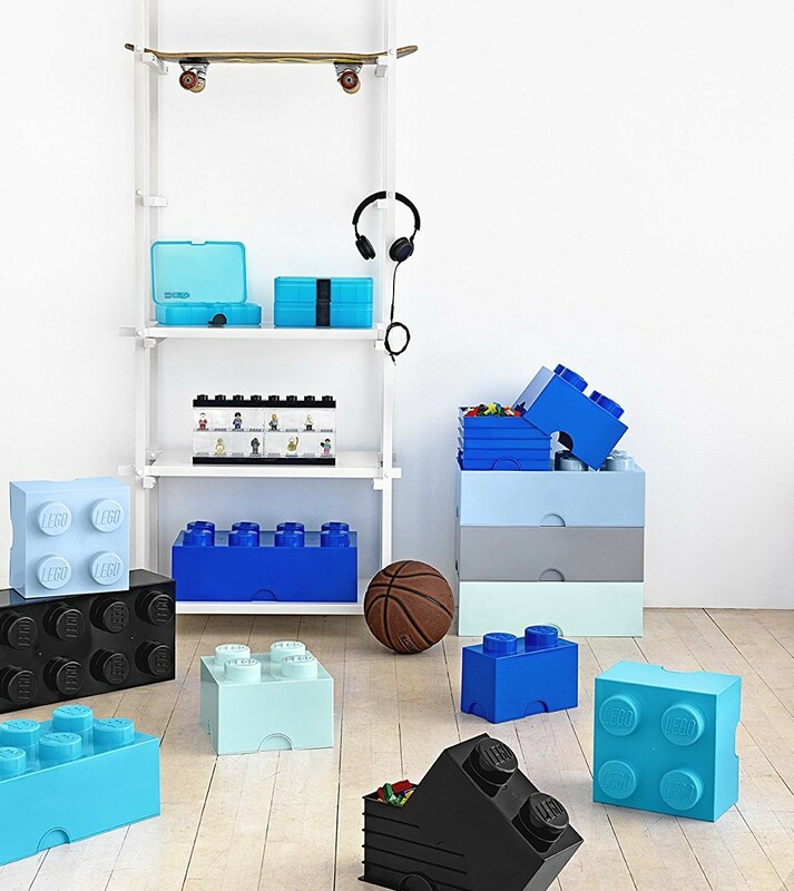 Scatola portaoggetti LEGO® 8 - turchese 250 x 500 x 180 mm - LEGO® Storage