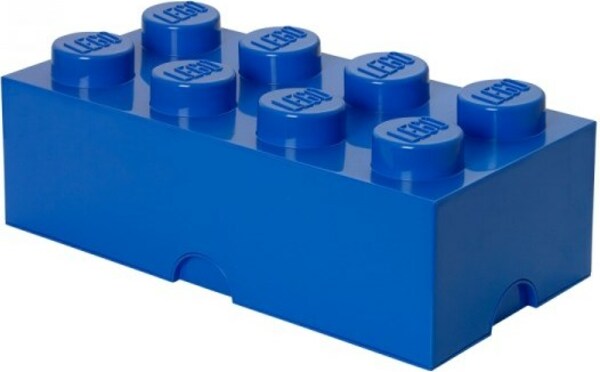 Scatola portaoggetti LEGO® 8 - blu 250 x 500 x 180 mm - LEGO® Storage