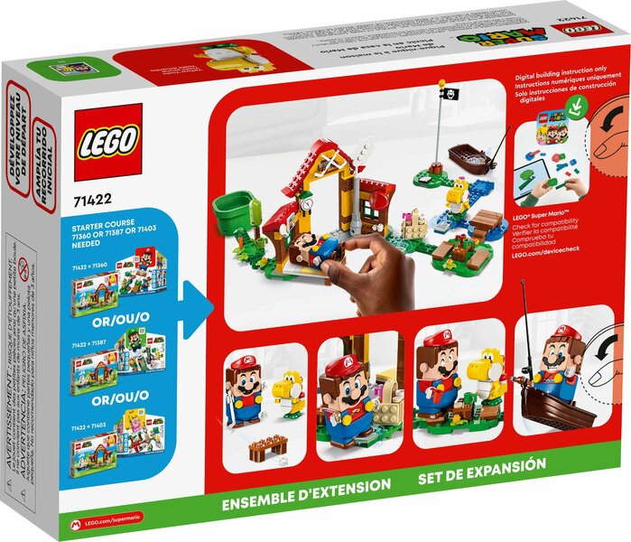 LEGO® Super Mario™ 71422 Il picnic di Mario - Set di espansione - LEGO®  Super Mario