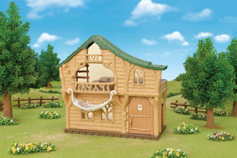 Casa con Cortile Sylvanian Families - Su