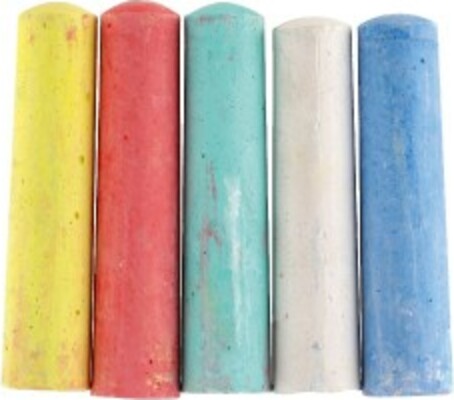 Gessi colorati da marciapiede 24 pz - Giocattoli artistici